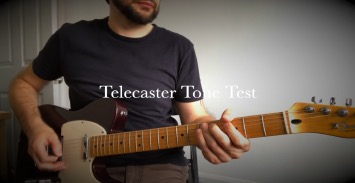 Testing some crunchy Telecaster tones for an upcoming project...